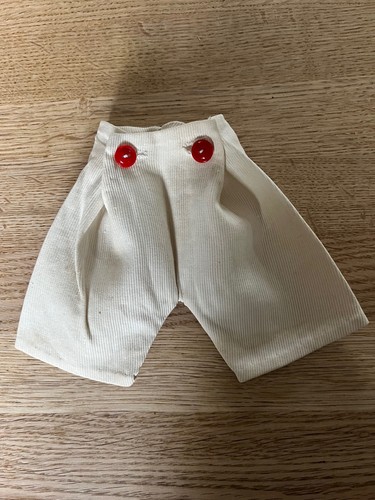 Antique small doll - antique, trousers