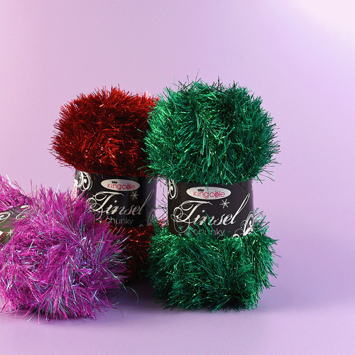 King cole tinsel chunky - king,