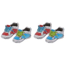  Set of 2 Flower Planter Ceramic Succulents Plants Pots Creative Flower Pot