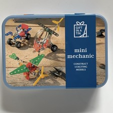 Apples To Pears Gift In a Tin mini mechanic Model Kit Construction Set. BNWT 