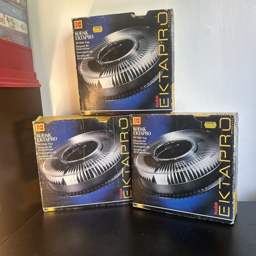 Three kodak ektapro 80slide - kodak,