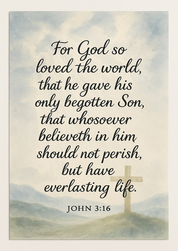 Bible verse christian john - verse,