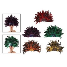 feather showgirl, cosplay accessories for stage, show, dance and Halloween.