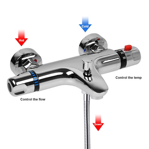 Bathroom thermostatic bath - thermostatic,
