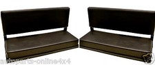 LAND ROVER SERIES 88 SWB  2 SEAT FOLDING REAR BENCHES + FITTINGS -320737(2)