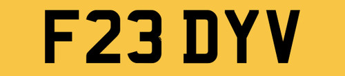 Freddy fred number - fred, plate