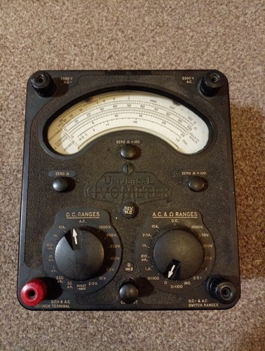 Avometer model vintage - model, 8