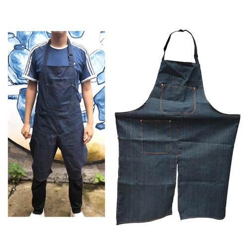 Pottery apron with split - pottery,
