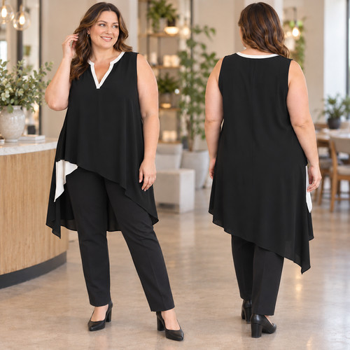 Joseph ribkoff high - high, blouse