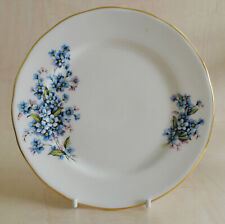 GAINSBOROUGH MADE IN ENGLAND 6.25” PLATE G 37 8 SMALL BLUE FLOWERS STEM - A