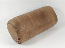 LEATHER CUSHION Patchwork Upholstered Cushion 49cm to De Sede Couch Sofa Cushion Leather 70s