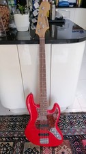 ammoon Solid Wood 4 String JB