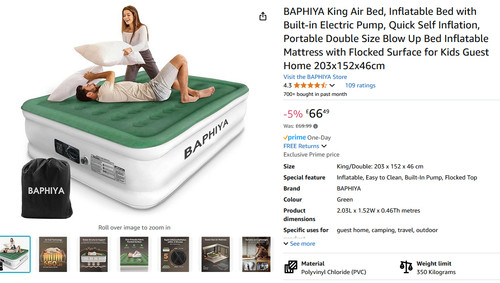 Brand new king size double - size,