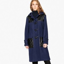 La Redoute Quilted Navy Wool