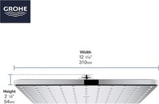 Grohe Rainshower Mono 310 Cube