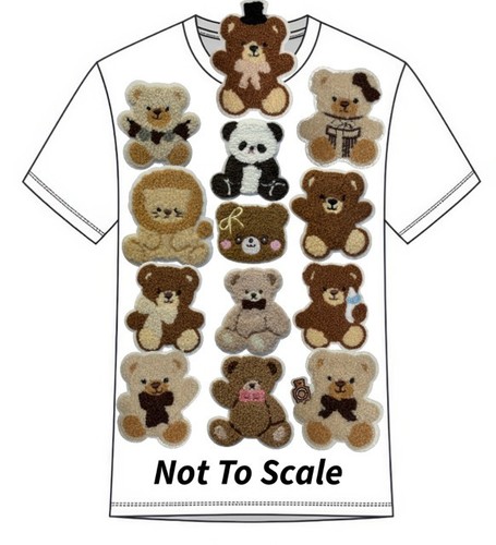 Iron sew teddy - teddy, bear