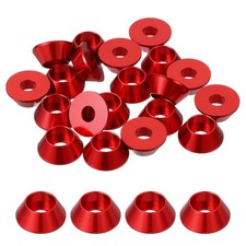 M6 Cone Cup Washers, Anodized