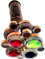 Kaleidoscope Brass Antique