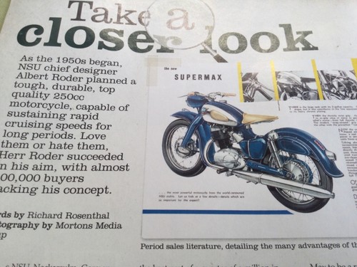Nsu max motorcycle article - nsu,