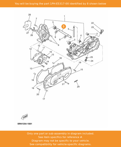 Yamaha spacer engine - yamaha, mount
