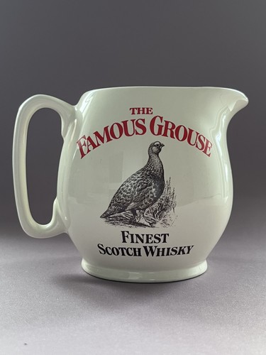 Famous grouse whisky water jug - grouse,