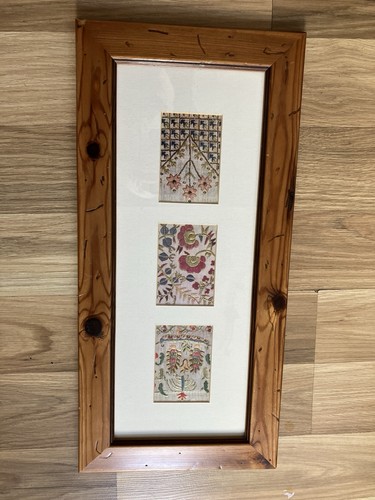 Picture framed artwork - picture, wood