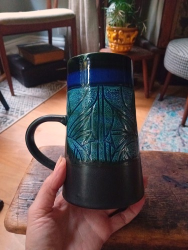 Vintage newlyn celtic pottery - newlyn,
