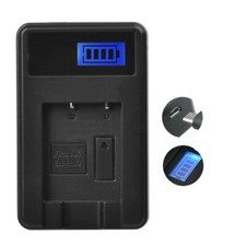 LCD USB Battery Charger For