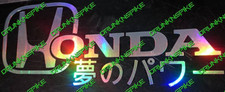  HONDA CIVIC THE POWER OF DREAMS JAP TEXT TYPE R EP3 OR FN2 / FK2 STICKER CAR