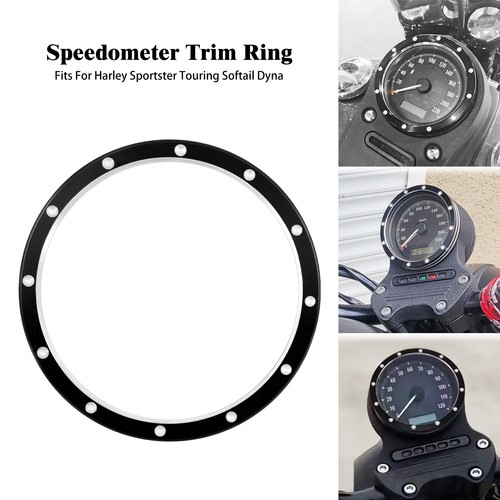 Black speedometer gauge bezel - gauge,