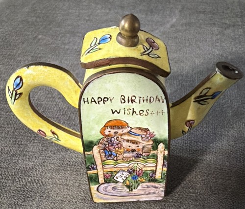 Vintage enamel miniature - vintage,
