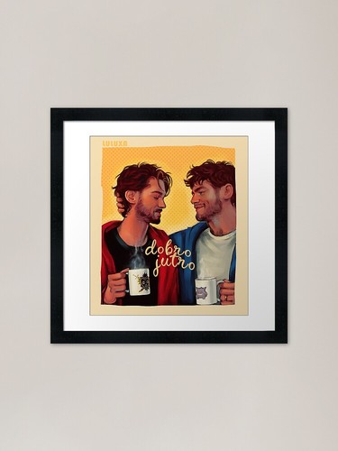 Dobro jutro framed art - dobro,