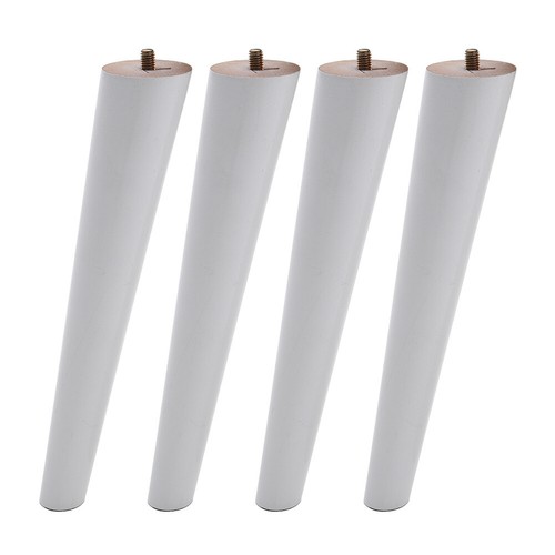 Wood table legs round - 4x,