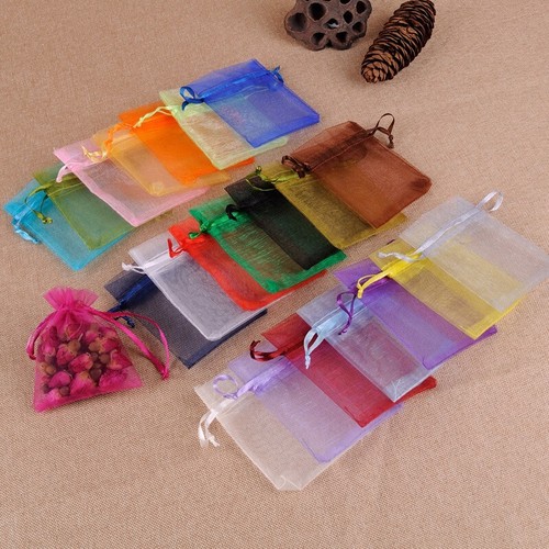 100 pcs organza gift bags - 10-100,