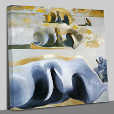 Salvador Dali The three glorious enigmas of Gala Canvas Wall Art Ready To Hang