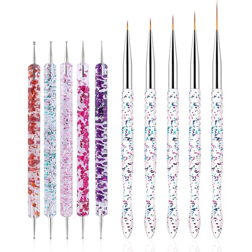 Nail dotting tools pcs - dotting, 10
