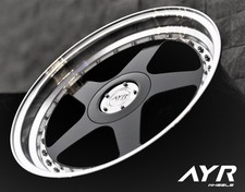 Alloy Wheels 18" Black 04 For