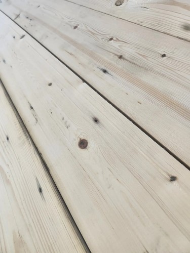 Reclaimed edwardian flooring