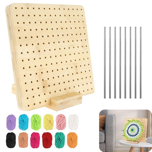 Wooden knitting crochet board - knitting,
