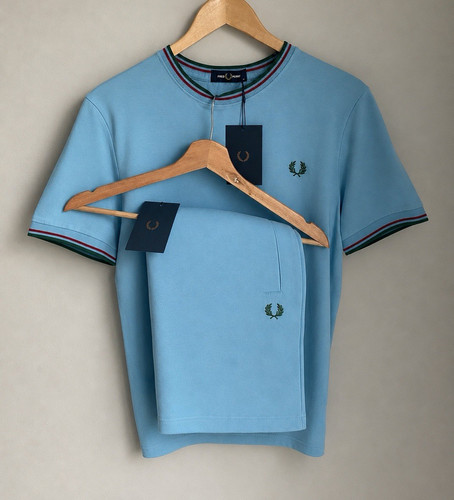 Mens fred perry top - , shorts