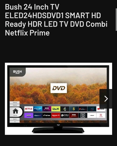 Bush inch eled24hdsdvd1 - tv,