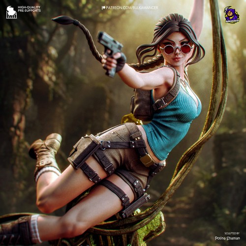 Lara croft 7 - (3d), 1:7
