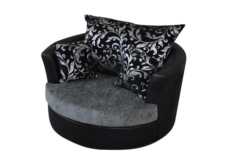 Large swivel round cuddle - round,