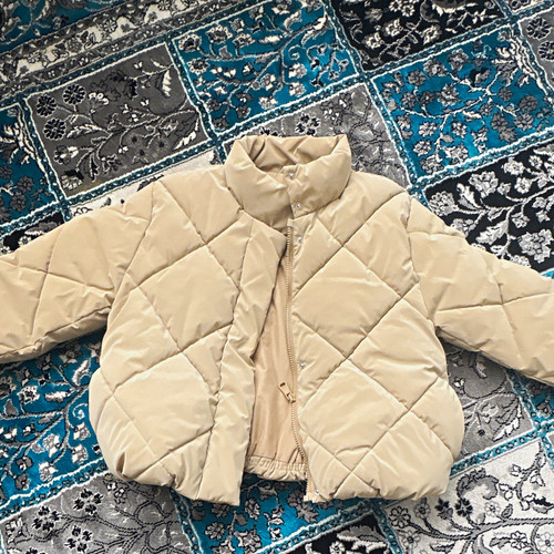 Zara girls quilted padded - girls,
