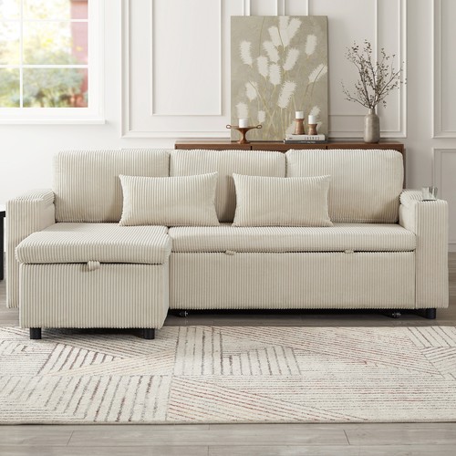 Shaped sofa bed seater - bed,