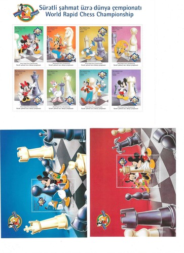 Disney chess azerbidjan - , s/s