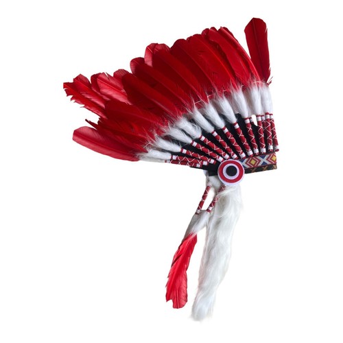 Indian chief feather headdress - feather,