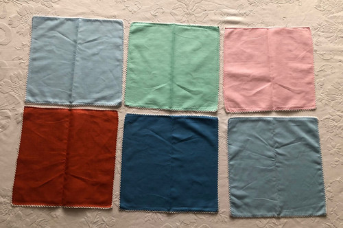 Vintage ladies handkerchiefs - 6,