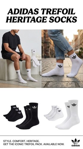 Adidas socks pairs - 3, pack