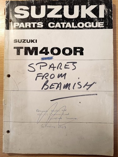 Suzuki tm400r 1971 - tm400r, parts